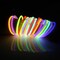 200 Pcs 8" Glowsticks, Bracelets Necklaces, Glow in the Dark Party Favors, Birthday ,Easter, Christmas, Halloween Supplies Pack, Football Party Supplies